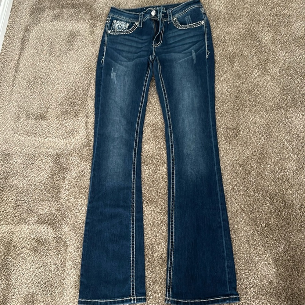 Grace in LA jeans.